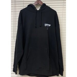 10.DEEP Hoodie-The Things You Love Will Be The End Of Us All-Black Men's 2X New